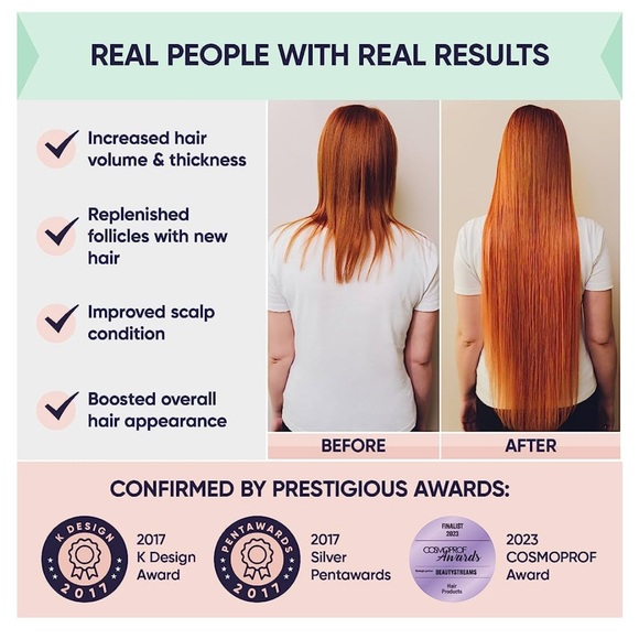 Moerie Ultimate Hair Growth & Repair Mask NIB! Supplement to Thicker Fuller Hair - Picture 7 of 8